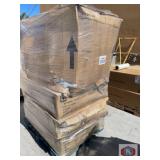 4 boxes; assorted patio furniture, camden point