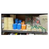 assorted home improvement; masking tape, and