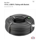 3 kits; Rain Bird 1/4 in. x 800 ft. Tubing with