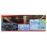 5 pcs; mix wagons, Axe throwing, and rain shower