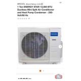 1 set; MRCOOL 1 Ton ENERGY STAR 12,000 BTU