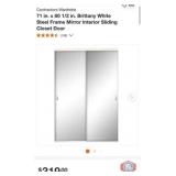 1 set; Contractors Wardrobe 71 in. x 80 1/2 in.