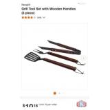 New 21 sets; Nexgrill Grill Tool Set with Wooden