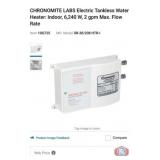2 pcs; CHRONOMITE LABS Electric Tankless Water