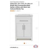 1 pcs; Home Decorators Collection Clady 25 in. W