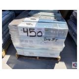 450 sq ft; assorted tile