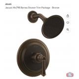 1 set; Jacuzzi Mx798 Barrea Shower Trim Package -