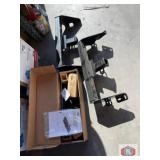 3 pcs; assorted tow hitchï¿½s One is missing