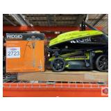 3 pcs; assorted RIDGID, RYOBI and window