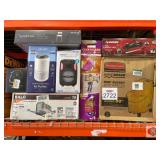 8 pcs; assorted bath shower chair, air purifier,