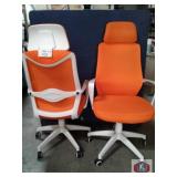 Executiveï¿½chair, orange color,Âadjustable