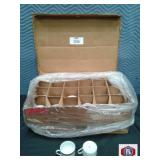 Coffee cup golden rim and handle, off white color