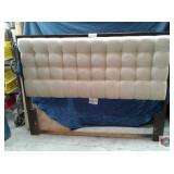 Head board 60 x 69 upholstered tuffed board from