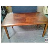 Table all wood, coffee table Â35" width X 60"