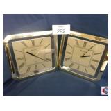 Bulova Clock made in Taiwan 2 clocks sold as a