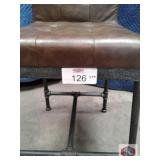 Lot of four chairs, tuftedÂupholstery mid back