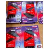 New,13 Piece SAE Short Hex-L Hex Key Set, Sold as
