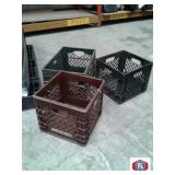 Crates, two sizes, sold as a pallet lot Storage