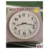 Bulova wall hanging clock, Bulova wall hanging
