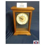 Bulova mantle clock wood encase, no battery