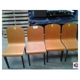 Wooden Chair one piece seat and back Wooden chair