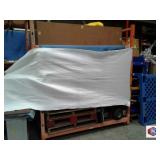 Protective Blankets off white color size 9 x 4