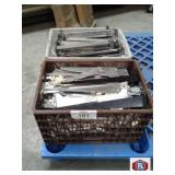 Brackets for slatwall, metal heavy duty,ï¿½