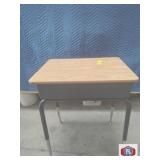 Desk Open-Front With Adjustable Height Legs,