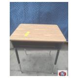Desk Open-Front With Adjustable Height Legs,