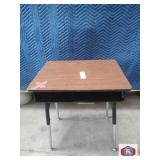 Desk Open-Front With Adjustable Height Legs,
