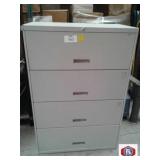 Filing Cabinet 4 drawer horizontal filing cabinet