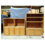 Set of cabinets, storage and entertainment center