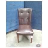 High end cushioned chairÂÂslanted back high