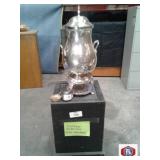 Antique like silver plated Coffee Urn dispenser