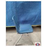 Virco chairs, 16" high to seat.Polyurethane back