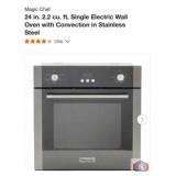 1 pcs; Magic Chef 24 in. 2.2 cu. ft. Single