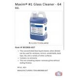 19 cases; Maxim® #1 Glass Cleaner - 64 oz.