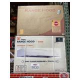 2 pcs; mix range hoods
