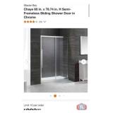 1 pcs; Glacier Bay Chaye 60 in. x 78.74 in. H