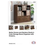 New 3 pcs; Better Homes and Gardens Steele 6 Cube