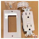 50 pcs New 15 Amp Self Test GFCI Receptacle 125V