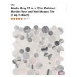 approx. 30 pcs; MSI Alaska Gray 12 in. x 12 in.