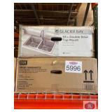 2 pcs; mix Glacier bay sinks