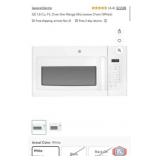 New 2 pcs; GE 1.6 Cu. Ft. Over-the-Range