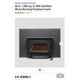 1 pcs; Ashley Hearth Products 26 in. 1,200 sq.
