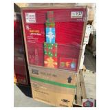 lot of 2 pcs Home Accents Holiday 8 ft.