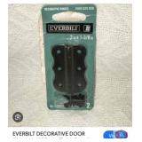 New 216 sets; Everbilt Decorative Hinges