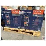 lot of 2 gasoline pressure washers 3200 psi by