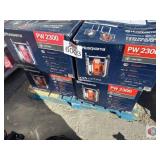 lot of 4 electric pressure washers 2300 psi by