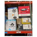 6 pcs; mix pedestal fan, Kodo, Joe, accessory,